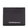 Голям мъжки портфейл Calvin Klein Modern Bar Bifold 6Cc W/Bill K50K511834 Черен цвят на ниска цена