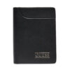 Голям мъжки портфейл Guess New Boston Slg SMNEBR LEA46 Черен цвят на ниска цена