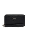 Голям мъжки портфейл Guess SMNEBR LEA77 Черен цвят на ниска цена