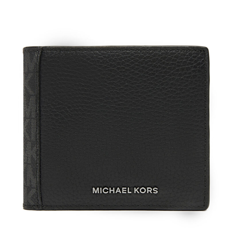 Голям мъжки портфейл MICHAEL Michael Kors 39R5LHDF3O Черен цвят на ниска цена