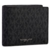 Голям мъжки портфейл Michael Kors Greyson 39F9LGYF5P Черен цвят на ниска цена