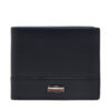 Голям мъжки портфейл Tommy Hilfiger Th Corp Mini Cc Wallet AM0AM13244 Тъмносин цвят на ниска цена
