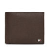 Голям мъжки портфейл Tommy Hilfiger Th Flag Cc Flap And Coin AM0AM13520 Кафяв цвят на ниска цена