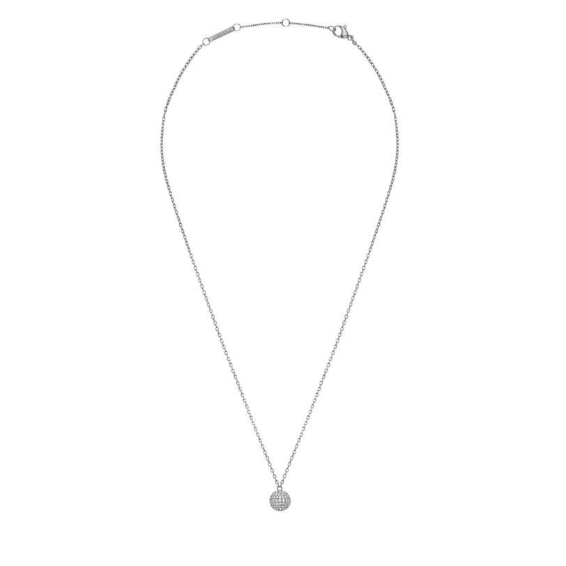 Гривна Daniel Wellington Pavé DW00400656 Сребрист цвят на ниска цена