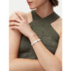 Гривна Guess JUBB05 157JW Бял цвят на ниска цена