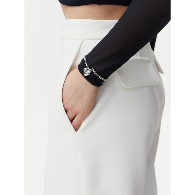 Гривна Guess JUBB05 217JW Сребрист цвят на ниска цена