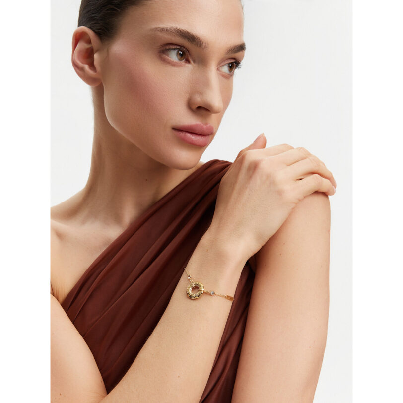Гривна Guess Just Guess JUBB03 113JW Позлатено с жълто злато цвят на ниска цена
