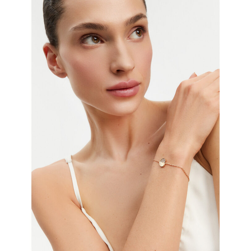 Гривна Guess Lovely Guess JUBB03 036JW Позлатено с жълто злато цвят на ниска цена