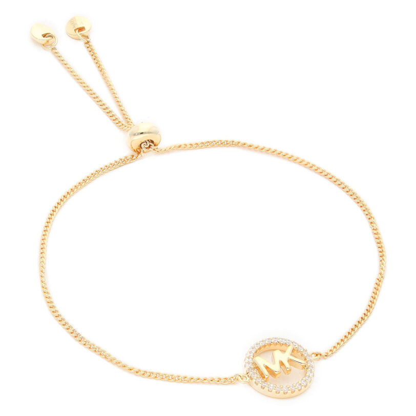 Гривна Michael Kors Logo Circle Slider MKC1246AN710 Златист цвят на ниска цена