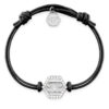 Гривна PHILIPP PLEIN Linked PJYEA17BU Черен цвят на ниска цена