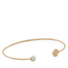 Гривна Tory Burch Kira Pearl Cuff 157968 Златист цвят на ниска цена