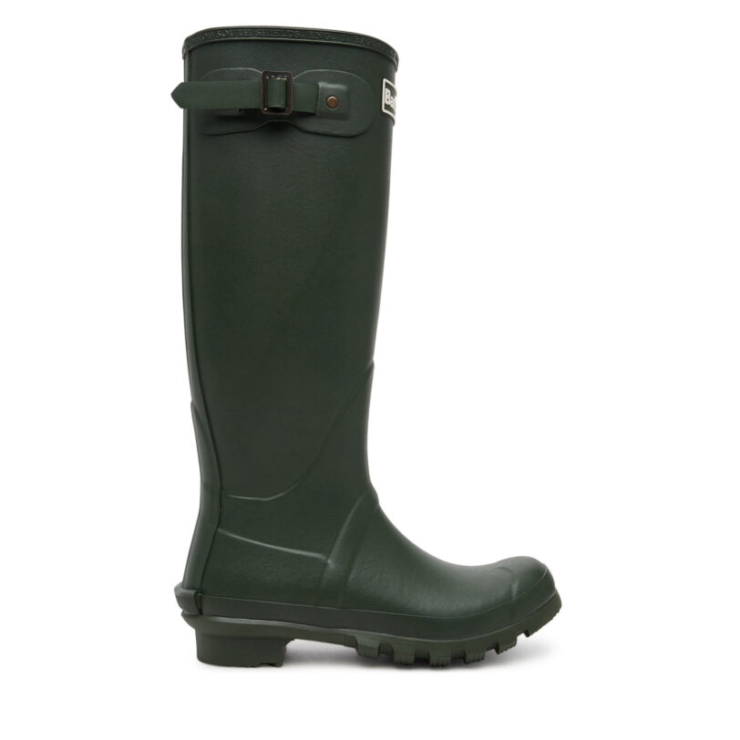 Гумени ботуши Barbour LRF0043OL51 Зелен цвят на ниска цена