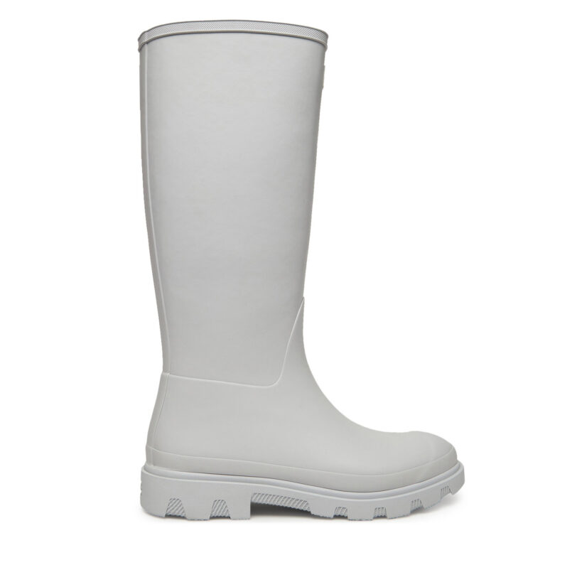 Гумени ботуши Hunter Downpour Tall Wellington HFRW0001251 Сив цвят на ниска цена