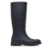 Гумени ботуши Hunter Downpour Tall Wellington HFRW0001251 Тъмносин цвят на ниска цена