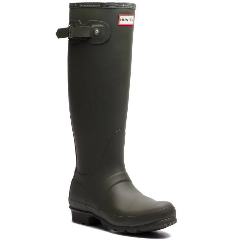 Гумени ботуши Hunter Original Tall WFT1000RMA Зелен цвят на ниска цена
