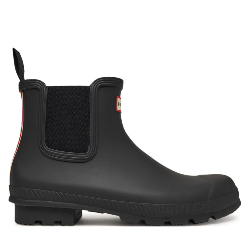 Гумени ботуши Hunter Play Clog MFF9052RMA Черен цвят на ниска цена