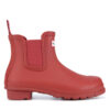 Гумени ботуши Hunter WFS2078RMA Червен цвят на ниска цена