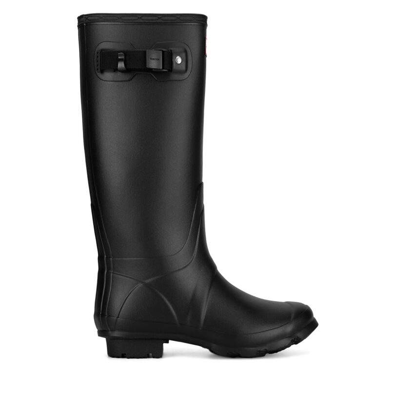 Гумени ботуши Hunter WFT2205RMI Черен цвят на ниска цена