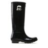 Гумени ботуши KARL LAGERFELD KL47090N Черен цвят на ниска цена