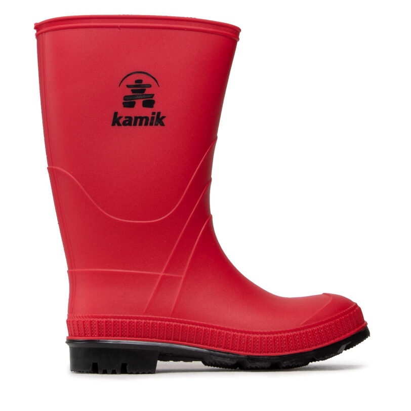 Гумени ботуши Kamik Stomp EK4149 Червен цвят на ниска цена