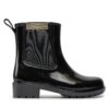 Гумени ботуши Tommy Hilfiger Essential Tommy Rainboot FW0FW07760 Черен цвят на ниска цена