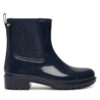 Гумени ботуши Tommy Hilfiger Flag Hardware FW0FW08966 Тъмносин цвят на ниска цена