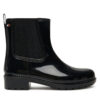 Гумени ботуши Tommy Hilfiger Flag Hardware FW0FW08966 Черен цвят на ниска цена