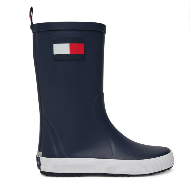Гумени ботуши Tommy Hilfiger T3XC-33923-0047 M Тъмносин цвят на ниска цена