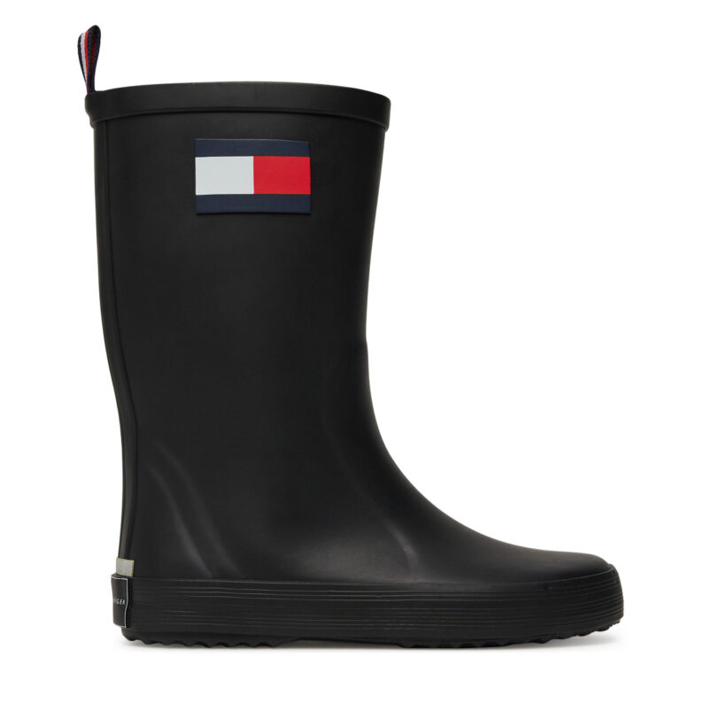 Гумени ботуши Tommy Hilfiger T3XC-33923-0047 M Черен цвят на ниска цена