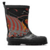 Гумени ботуши Viking Jolly Print 1-60020-272 Черен цвят на ниска цена