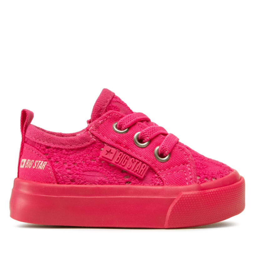 Гуменки Big Star Shoes JJ374015 Розов цвят на ниска цена