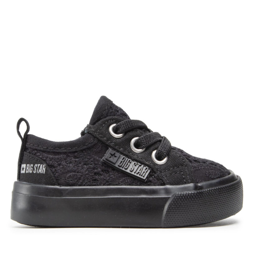 Гуменки Big Star Shoes JJ374019 Черен цвят на ниска цена