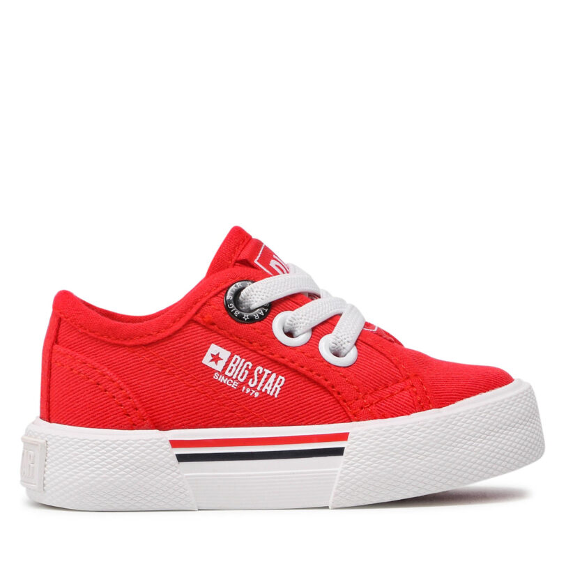 Гуменки Big Star Shoes JJ374162 Червен цвят на ниска цена