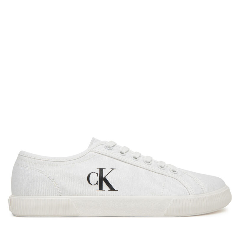 Гуменки Calvin Klein Jeans Ess Vulc Low Cv Mg Wn YW0YW01762 Черен цвят на ниска цена