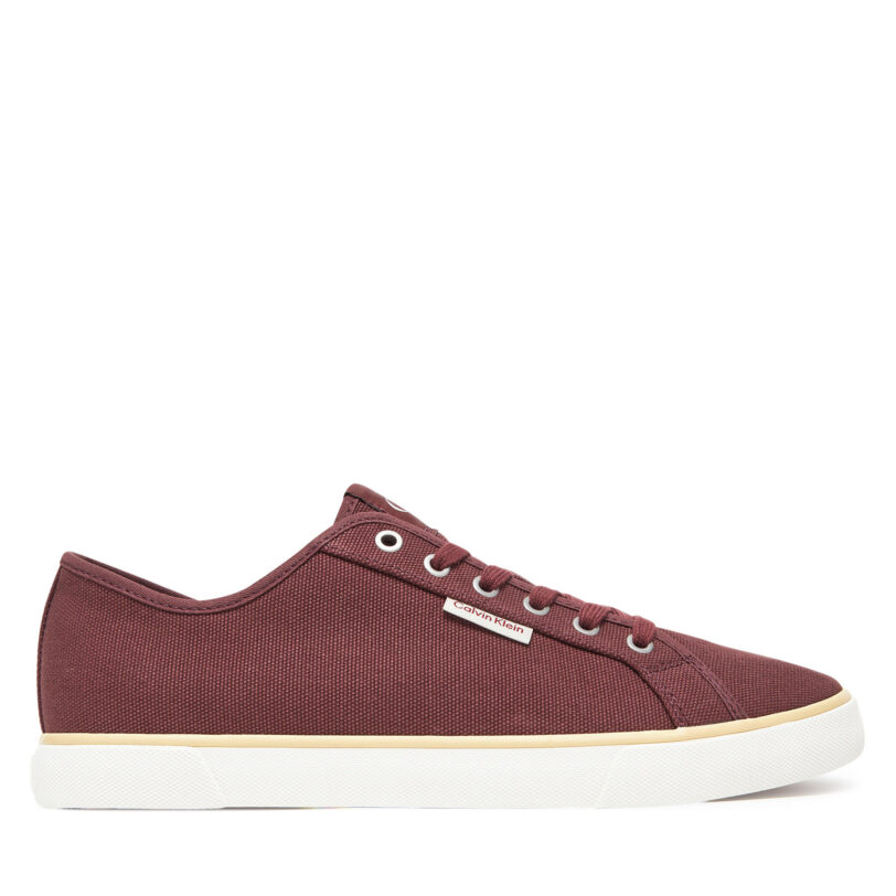 Гуменки Calvin Klein Jeans Ess Vulc Low Mg Cv YM0YM01301 Кафяв цвят на ниска цена