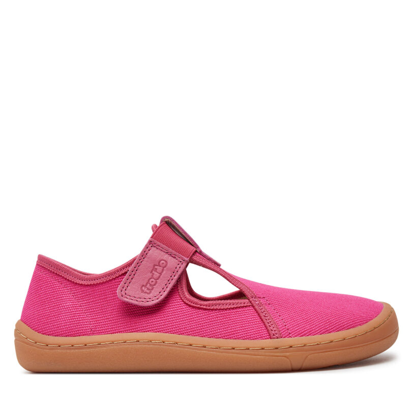 Гуменки Froddo Barefoot Canvas T G1700380-2 D Розов цвят на ниска цена