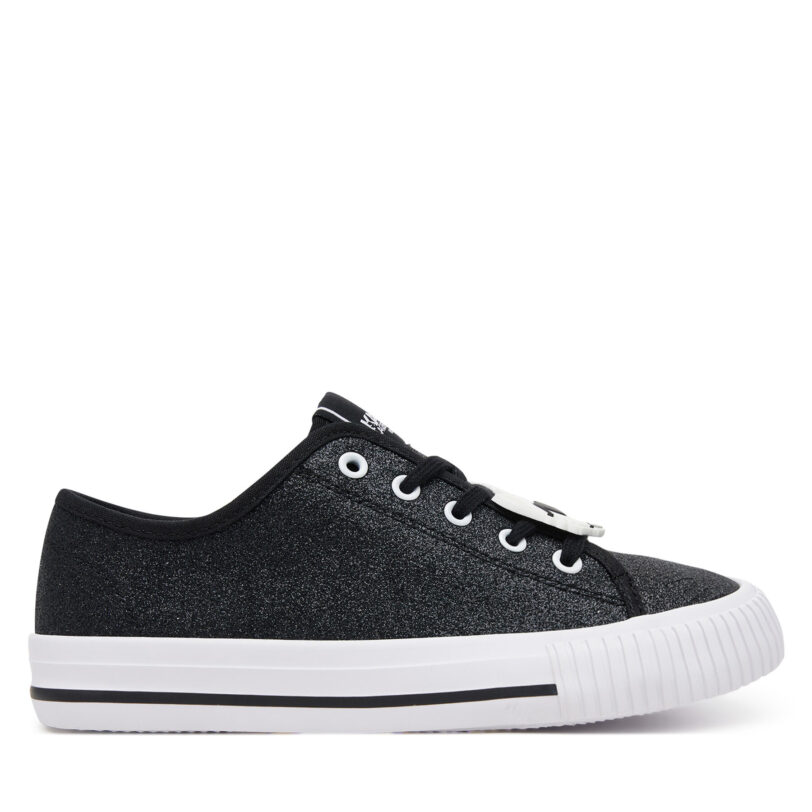 Гуменки Karl Lagerfeld Kids Z30368 S Черен цвят на ниска цена