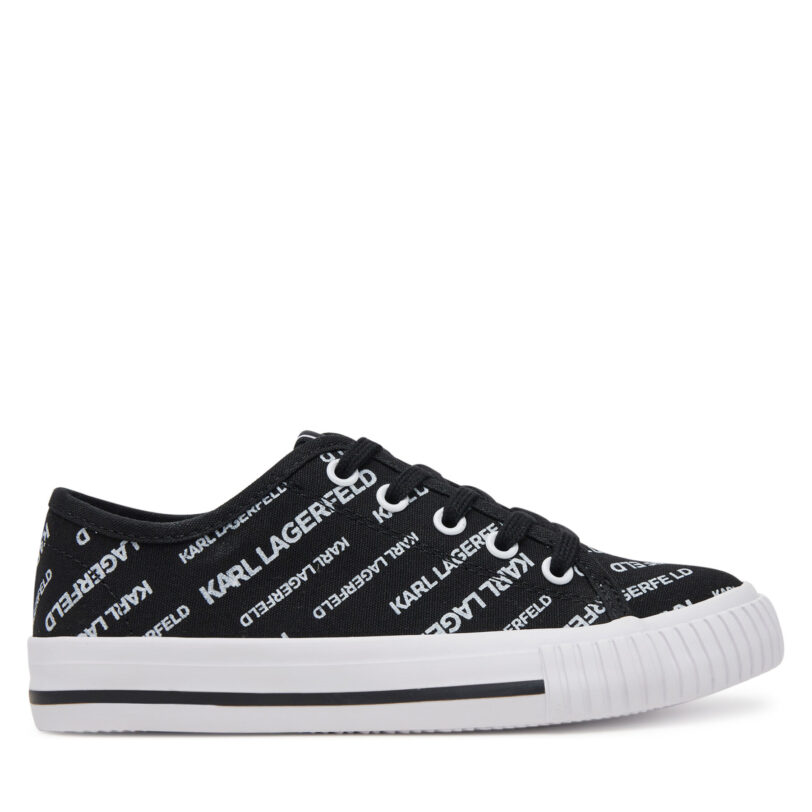 Гуменки Karl Lagerfeld Kids Z30562 M Черен цвят на ниска цена