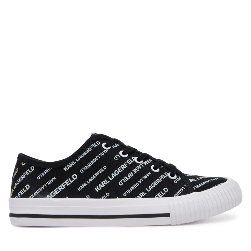 Гуменки Karl Lagerfeld Kids Z30562 S Черен цвят на ниска цена
