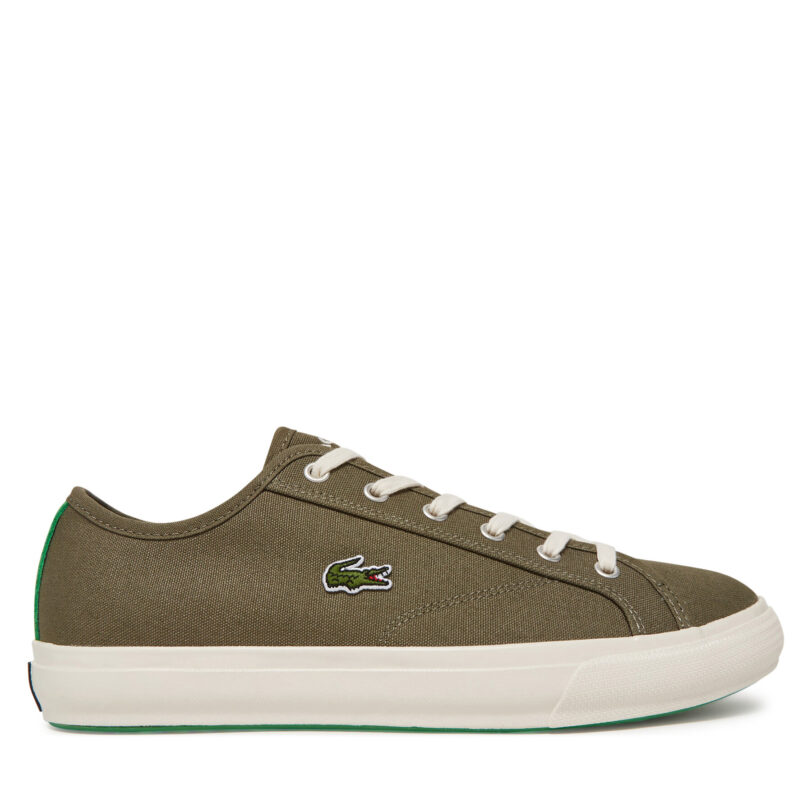 Гуменки Lacoste 7-49CMA0033 Каки цвят на ниска цена