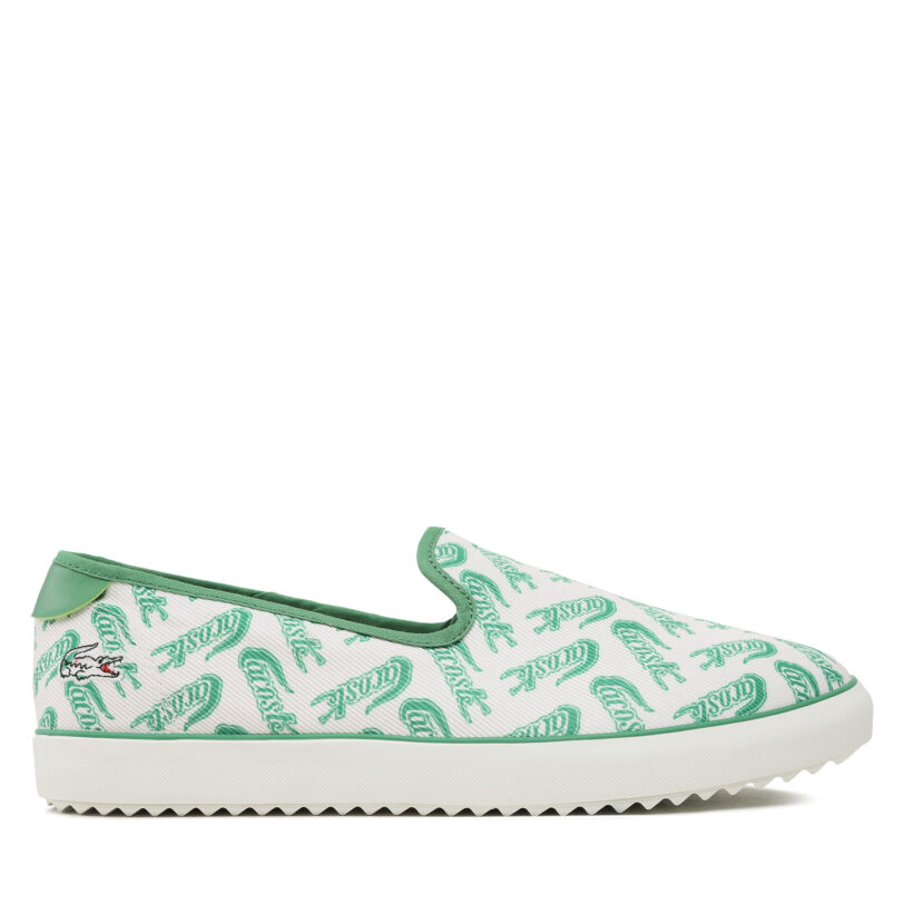 Гуменки Lacoste Canvas Resort 123 2 Cma 745CMA0038WG1 Бял цвят на ниска цена