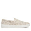 Гуменки MICHAEL Michael Kors Keaton Slip On 43F7KTFP1B Бежов цвят на ниска цена