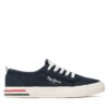 Гуменки Pepe Jeans Brady Basic Boy PBS30549 Тъмносин цвят на ниска цена