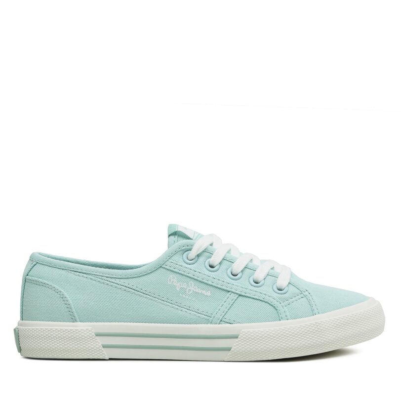 Гуменки Pepe Jeans Brady Basic W PLS31287 Електриков цвят на ниска цена