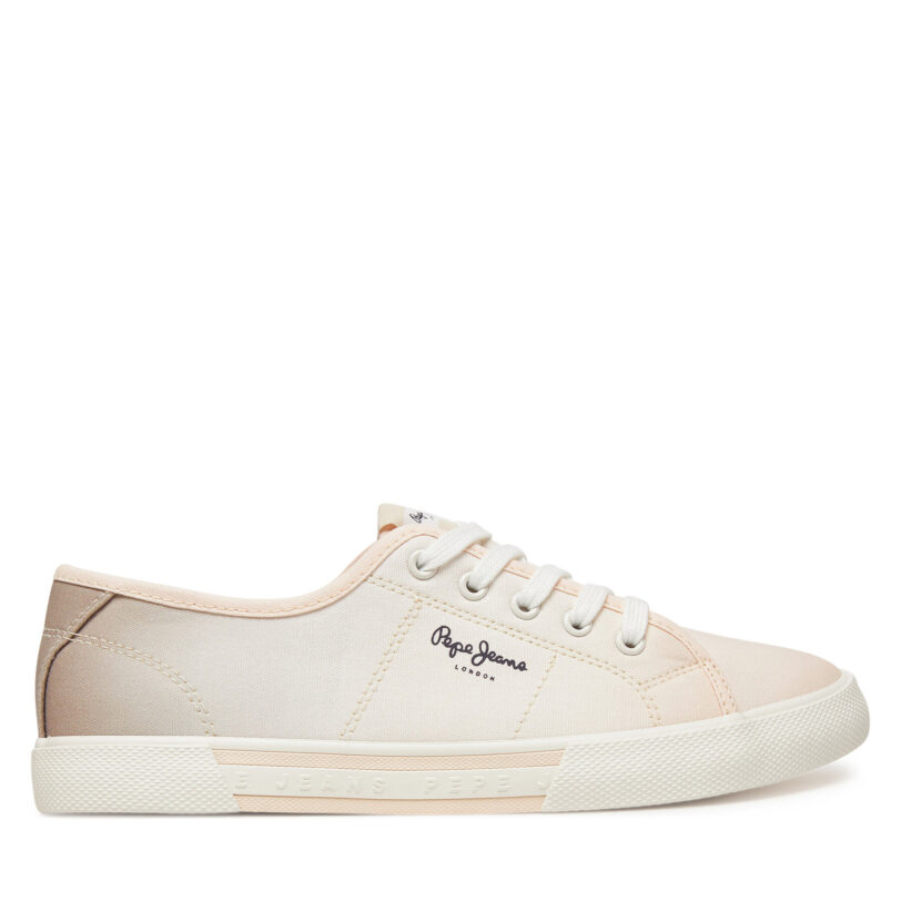 Гуменки Pepe Jeans Brady Colors W PLS31600 Розов цвят на ниска цена