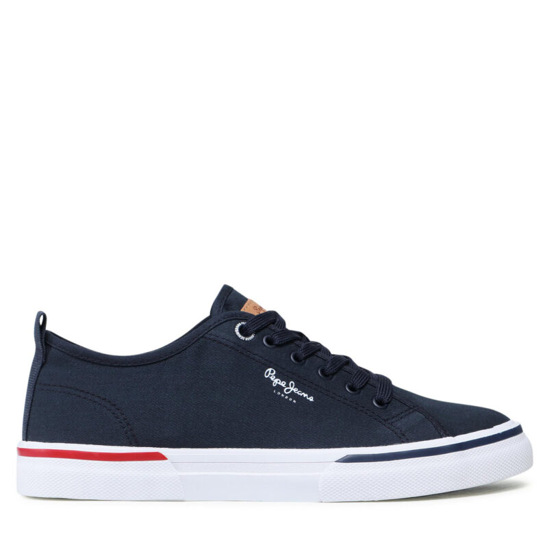 Гуменки Pepe Jeans Kenton Smart 22 PMS30811 Тъмносин цвят на ниска цена