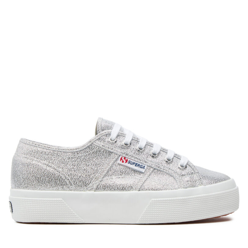 Гуменки Superga 2740 Сив цвят на ниска цена