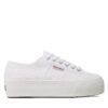 Гуменки Superga 2790 Cotw Linea Up And Down S9111LW Бял цвят на ниска цена
