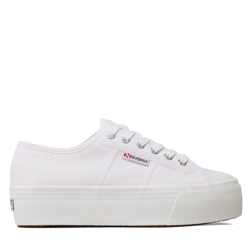 Гуменки Superga 2790 Cotw Linea Up And Down S9111LW Бял цвят на ниска цена