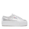 Гуменки Superga 2790 Lame S61174W Сребрист цвят на ниска цена